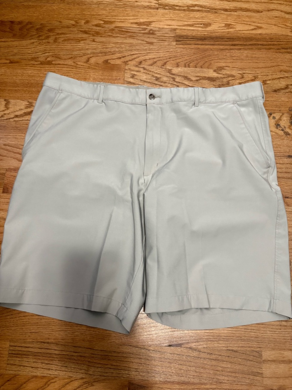 Greg Norman Khaki Golf Shorts